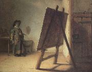 The Artiest in his Studio (mk33) Rembrandt